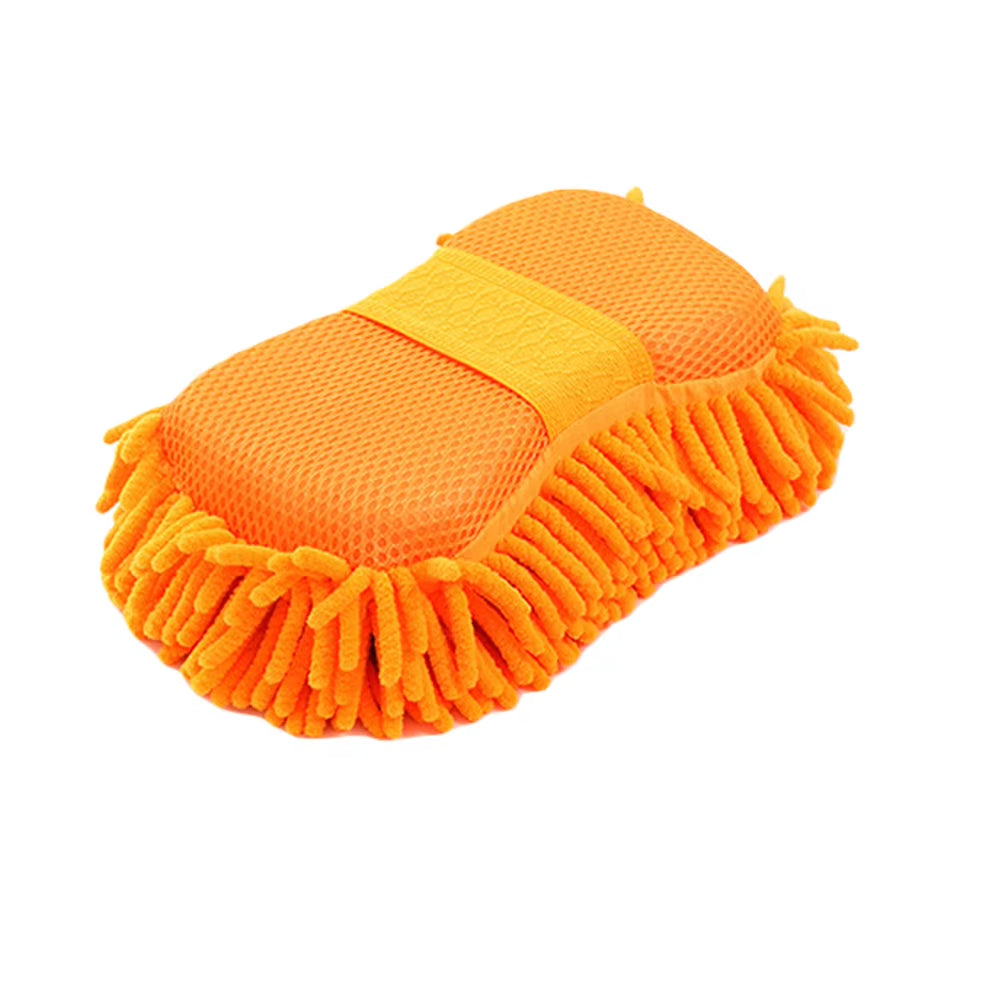 CarGlow™ Premium Microfiber Car Wash Mitt – Ultra Soft & Efficient